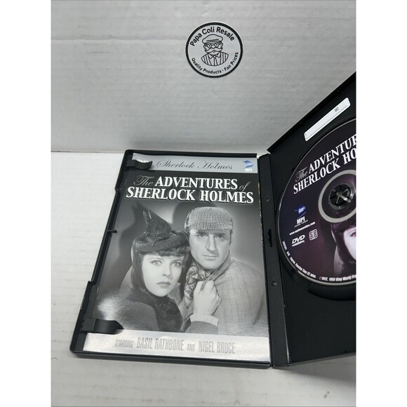 The Adventures Of Sherlock Holmes - DVD, 1939/1967/2002, B&W, Fast Shipping - Picture 5 of 6